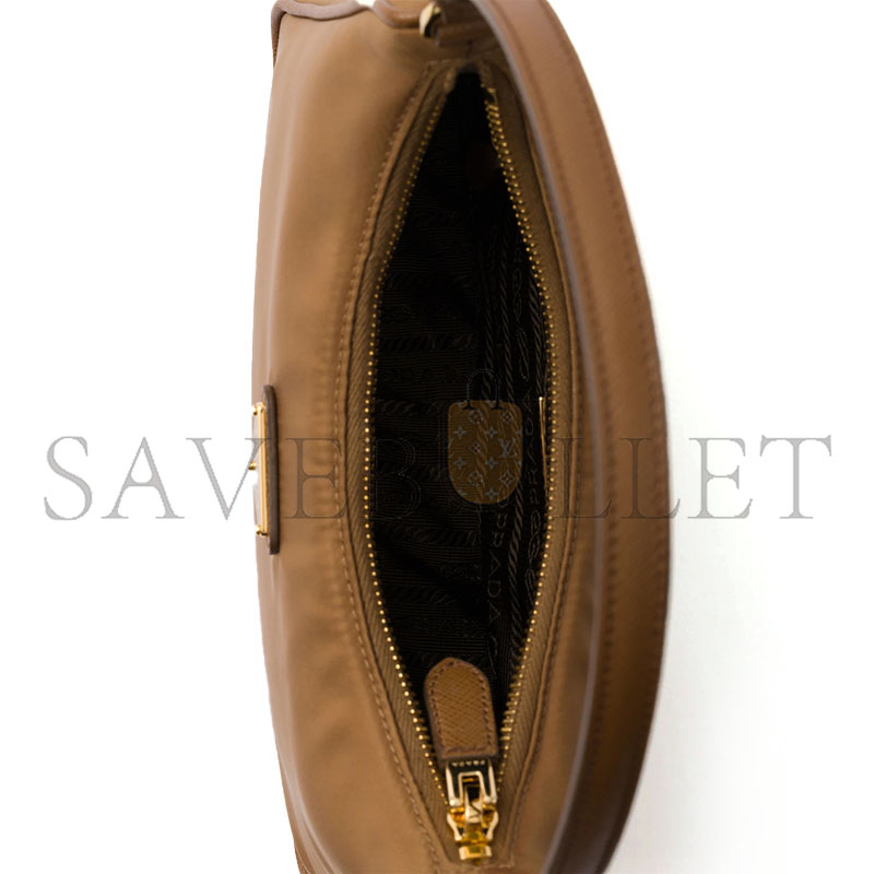 Pra*a Pra*a re-edition 2005 re-nylon and saffiano mini bag 1n204m (22*18*6.5cm)